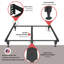 Inst-a-matic - Structure de lit avec roulettes - Très grand californien - 6 pieds avec support central double-702152340