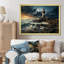 Bord de mer majestueux phare I, reproduction d'art sur toile-1423752057-1423752056