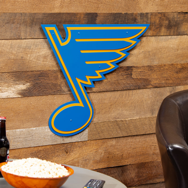 Art mural en métal St Louis Blues
