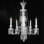 6 - Light Candle Style Empire Chandelier