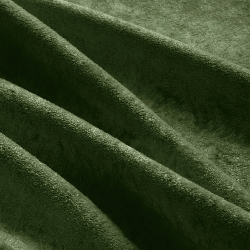 Modern Ottoman Velvet, Green
