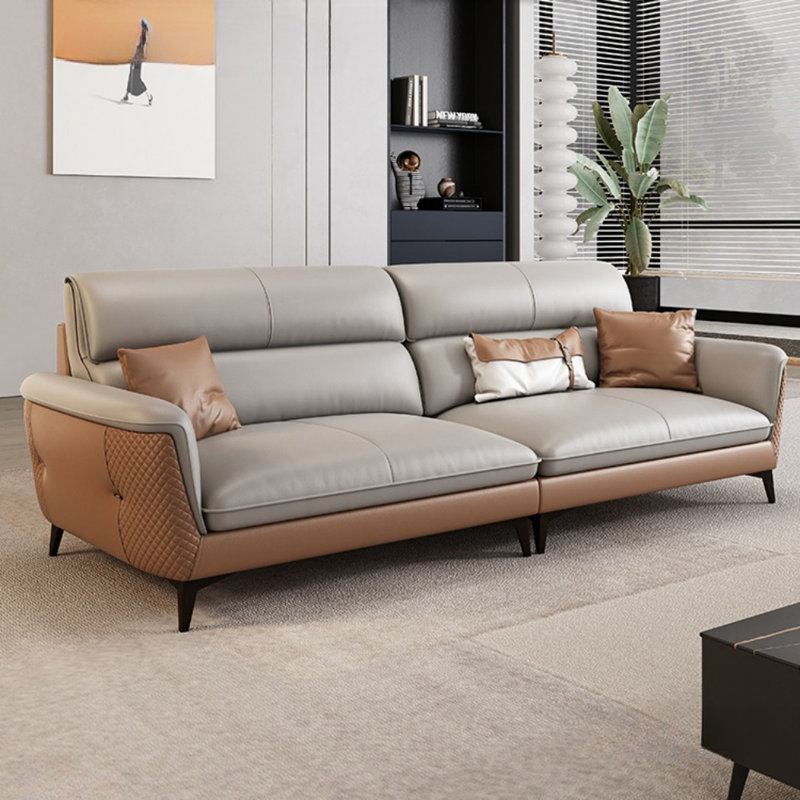 Minimalist Creative Faux Leather Sofa