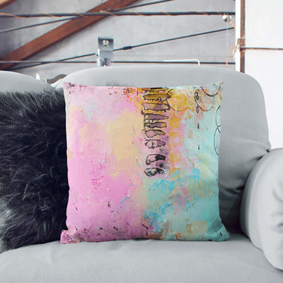 Abstract Square Cushion
