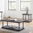 Ensemble de tables basses en acier bleu 47,25 po Kiven