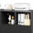 36.2''Wide  1-Drawer Rolling File Cabinet With Shelves-105897345