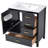 Bathroom Vanity with Sink Combination Set, Featuring Soft Close Function, Multiple Drawers, Removable Tray, and Solid Construction for Optimal Storage and Style