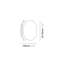 Knock Glass Flush Mount