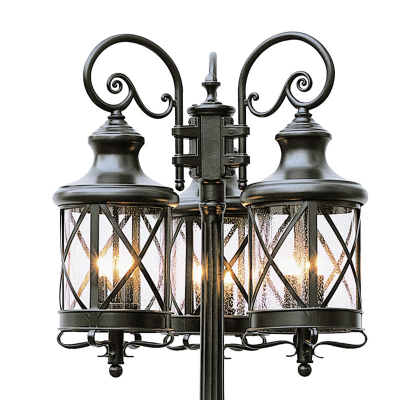 Richie Lamp Post (Full), Rubbed Oil Bronze