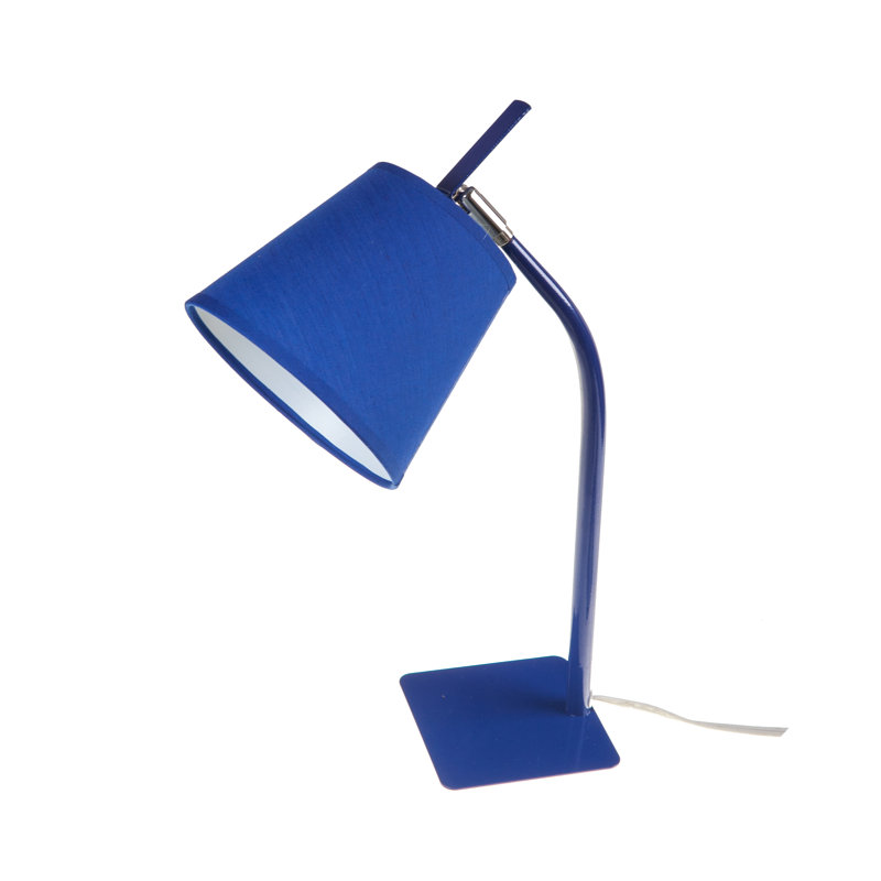 Lampe de bureau réglable 28 po Edwards, Bleu