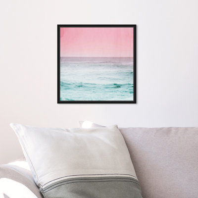 " Nautical And Coastal Dream Ocean View, Coastal Pink " by Oliver Gal