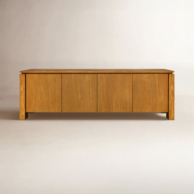 Poirier Media Unit Country Oak by Ebern Designs