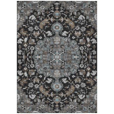 Machine Washable Indoor/Outdoor Chantille ACN2564 Global Rug