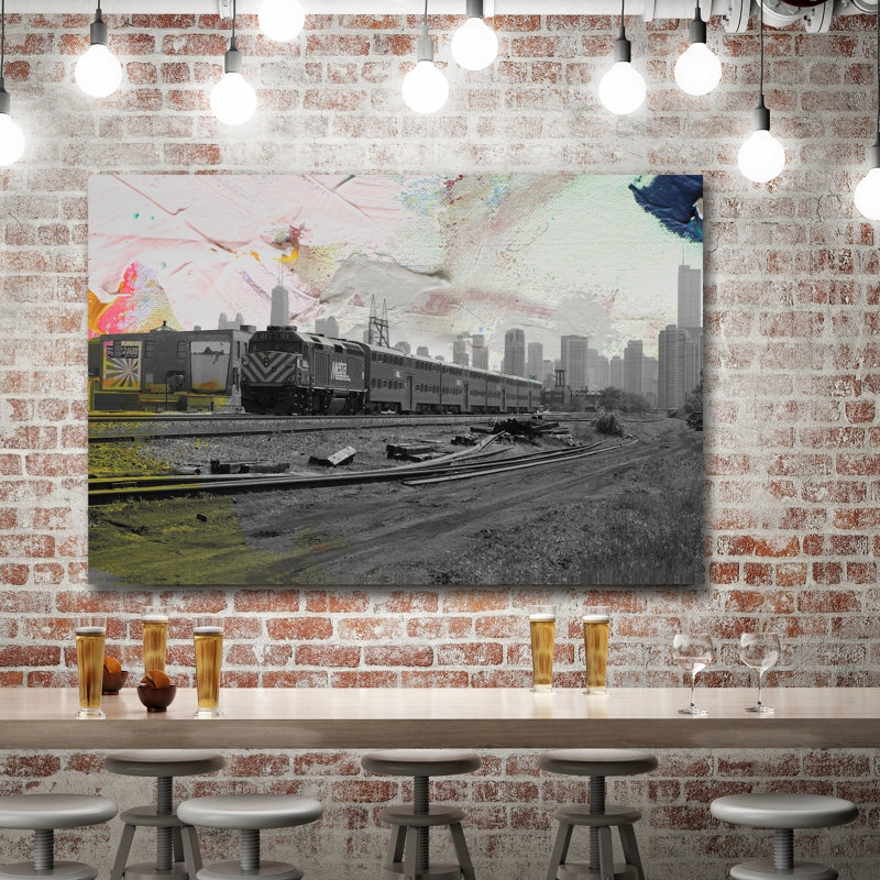 Train Home by Kent Youngstrom - Wrapped Canvas Print, 61 cm H x 91 cm W x 4 cm D