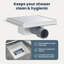  Shower Drain Silver Stainless Steel 304 Modern Bathroom Hardware System