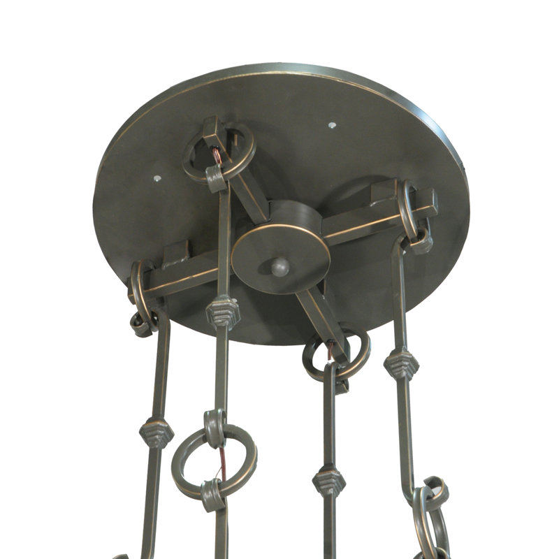 Rustic Lodge 12 - Light Chandelier