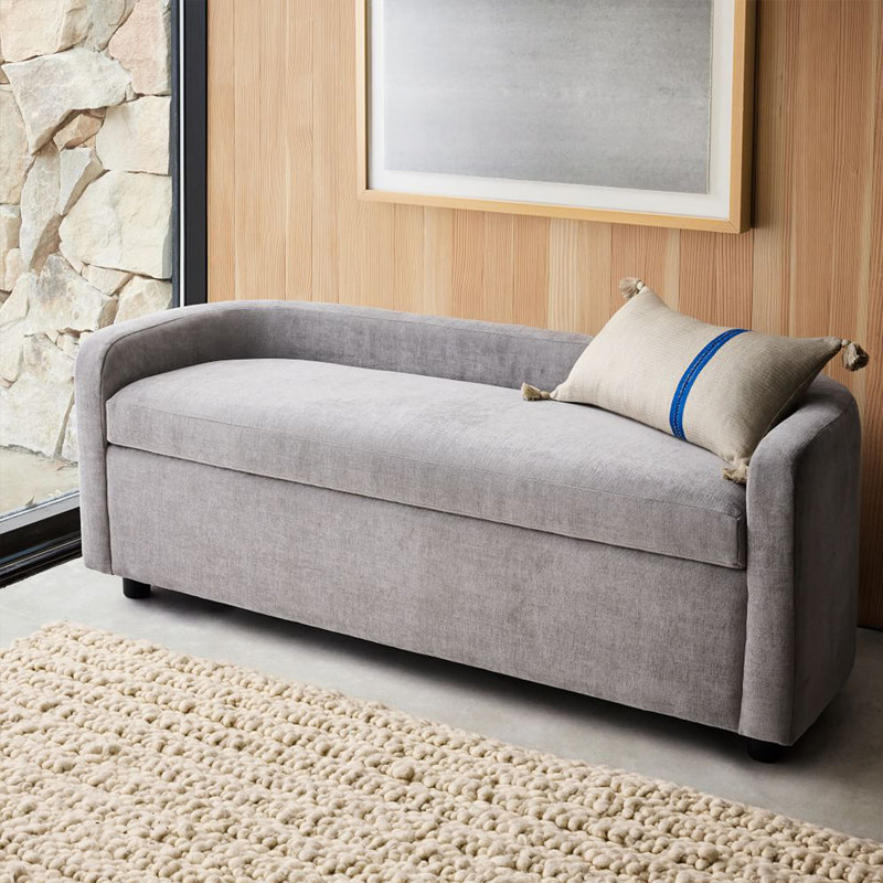 Repose-pieds en bois massif avec accoudoirs ergonomiques Minimalist Simple