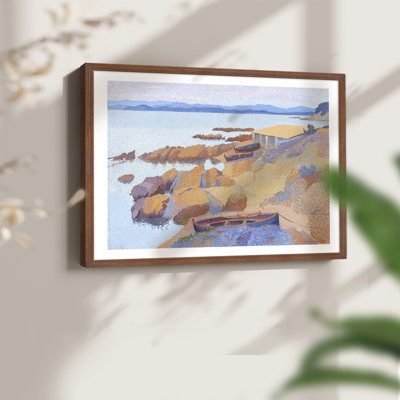 Paysages rétro-L III - reproduction encadrée - réaménageable