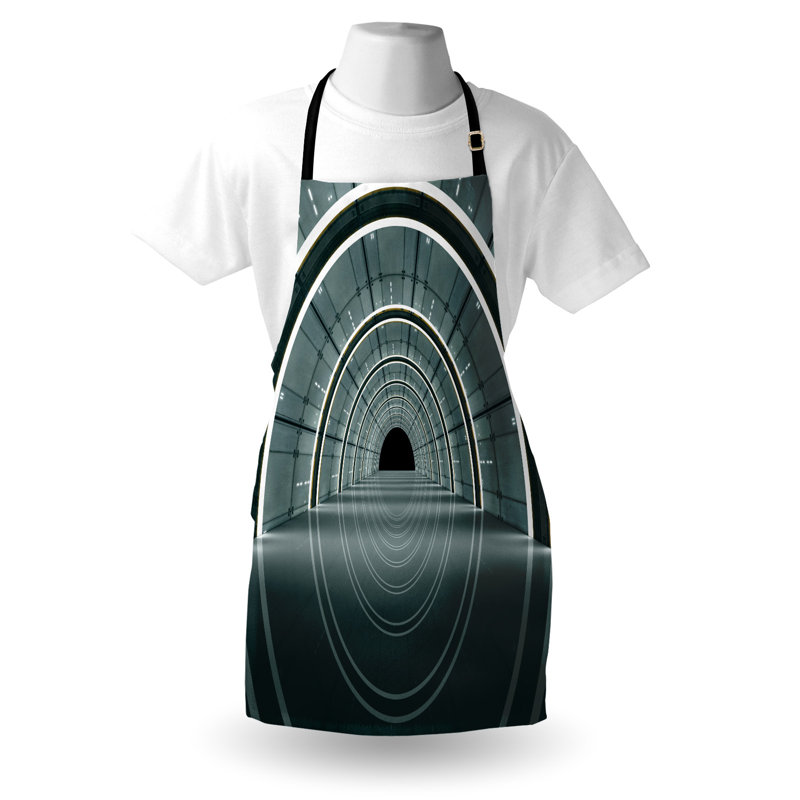 No Pattern Bib Apron