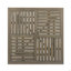 Table carrée en bois 31,5 po Hermosa
