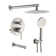 Circular Pressure-Balanced All-In-One Kit with Rough in-Valve