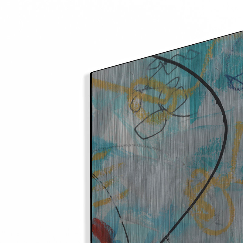  «Whirlwind 9» par Laura Gibson, art mural en métal, 12 po x 16 po, H 16 po x l 12 po