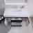 Babajide Bathroom Vanity with Acrylic Top-1616108530