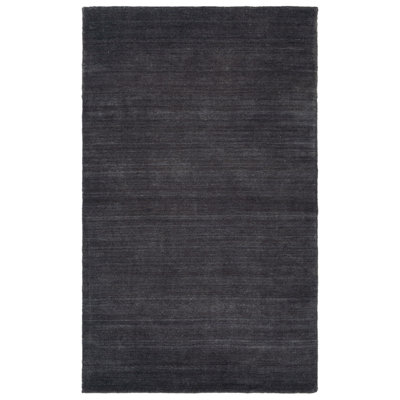 Tapis de couleur unie 80% laine, 20% coton touffeté à la main Addisyn