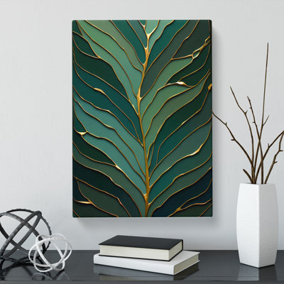 Main Piece Fern Leaf Classic Vol.5-Wrapped Canvas Graphic Art - Wrapped Canvas