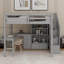 Lit mezzanine double avec bureau en L et tiroirs-2063180386