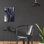 Art mural en verre noir 4 pi par Anne Tavoletti