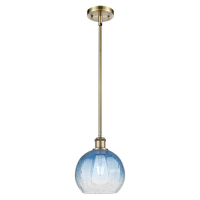 Ballston - Lamorteau - 1 Light 8" Stem Hung Mini Pendant