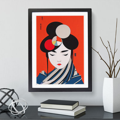 Creative Geisha - Single Picture Frame Painting