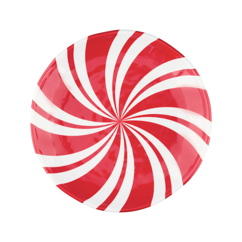 Peppermint, 6" Melamine Plate S12