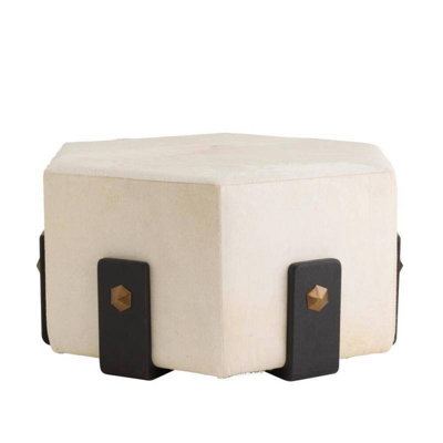 Ivonne Hexagon Ottoman