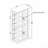 Glass Wood Display Cabinet With Wooden Frame, Elegant Storage For Wine, Toys And Collectibles