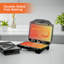 Geepas Non Stick Electric Grill Sandwich Maker with Lid