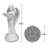 Tranquil Guardian Angel Statue