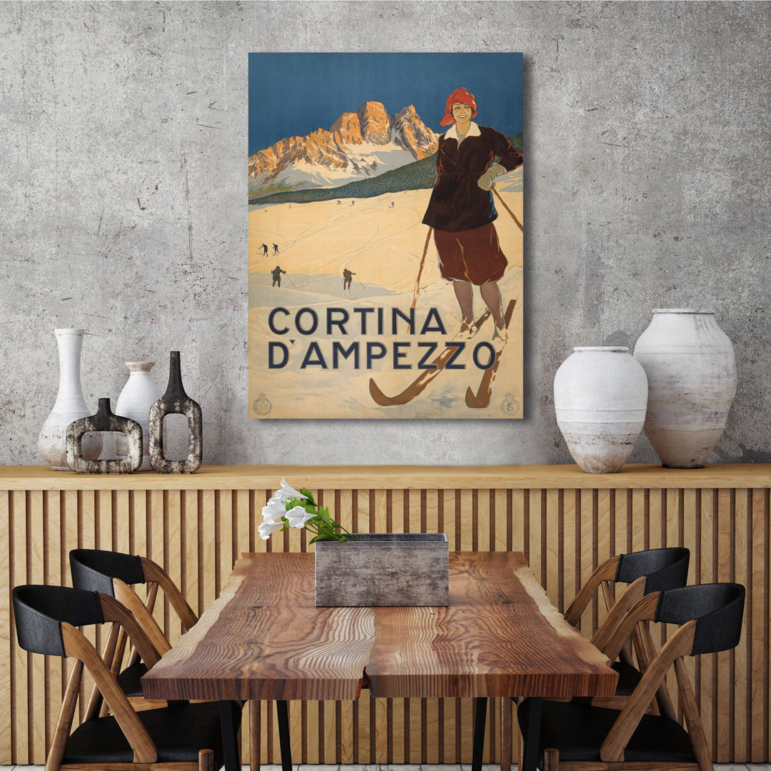 Vintage: Cortina, 1920 von Anonymous - Kunstdrucke auf Leinwand - Wrapped Canvas