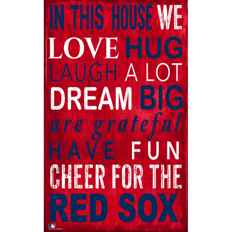 « mlb team », art textuel, Red Sox de Boston