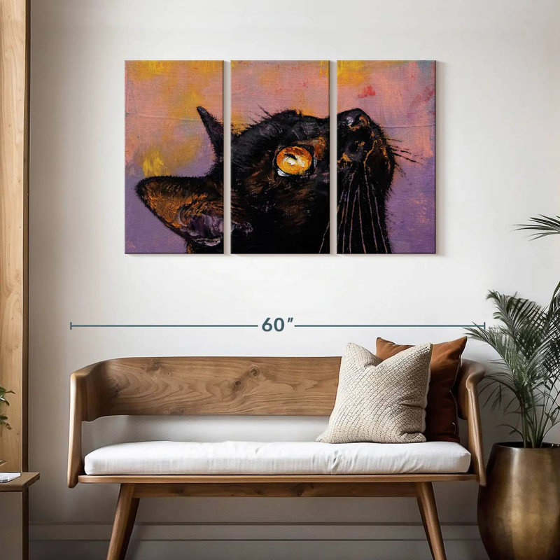 Fixed Gaze, 28" H x 45" W