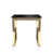 Plateau noir / base or est en rupture de stock