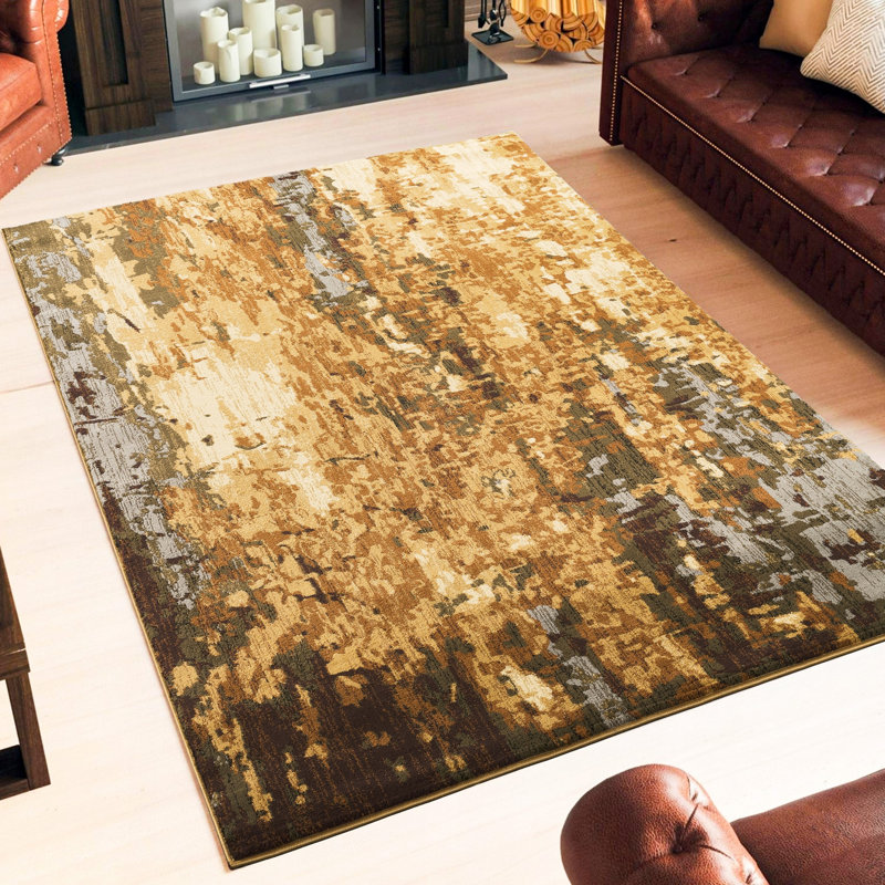Tapis multicolore 7 pi 10 po x 10 pi 3 po, 7 pi 10 po x 10 pi 3 po