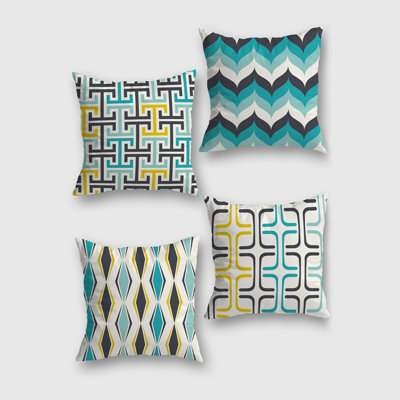 Geometric Pillow Cover