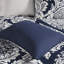 Édredon pour très grand lit - Rembourrage complexe en coton 7 pièces Indigo