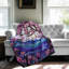 Sérénade Vivid Bloom - couverture en sherpa de qualité supérieure 1 pièce - reproduction d'art luxueuse-97349998