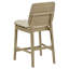 Chaise de comptoir rembourrée Redbridge crème et chêne naturel-1511069665-1511069667