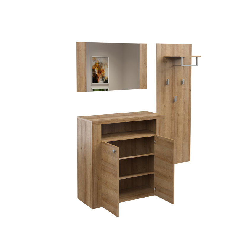 Joppatowne 12 Pair Shoe Storage Cabinet