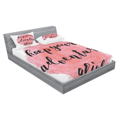 Inspirational Microfiber Sheet Set