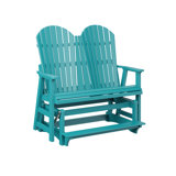 Berlin Gardens Comfo Back Tropical Premium Double Counter Glider