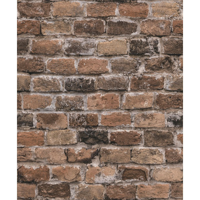 Bricks and More Collection Authentic Brick Wallpaper Roll